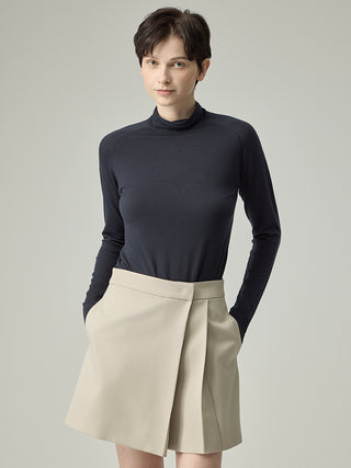 Essential High-neck _ Midnight Navy
