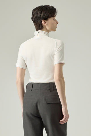 Soft High-neck _ Off White