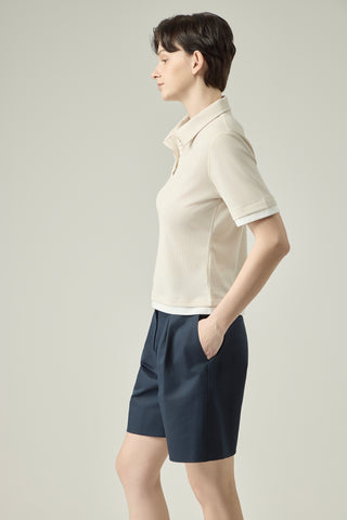 Waffle Top _ Sand Beige