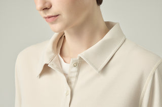 Waffle Top _ Sand Beige