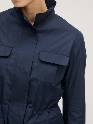 Structured Utility Jacket _ Navy