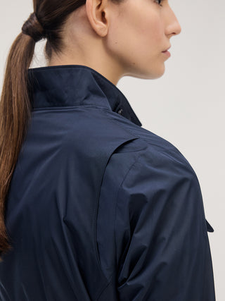 Structured Utility Jacket _ Navy