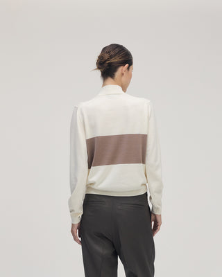 Back Panel Knit _ Cream