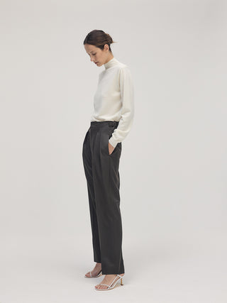 Wool Trousers _ Ash Brown