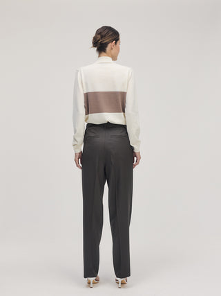 Wool Trousers _ Ash Brown