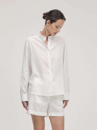 Linen Shirt _ Off-white