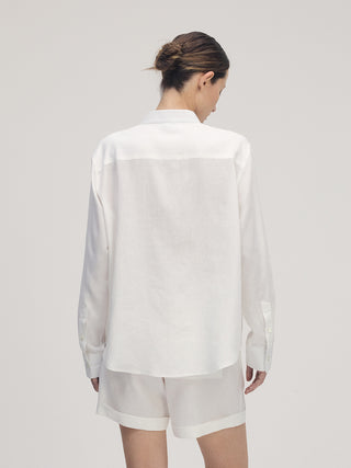 Linen Shirt _ Off-white