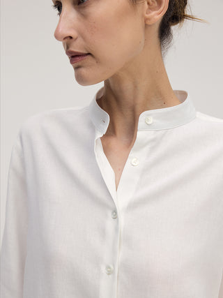 Linen Shirt _ Off-white