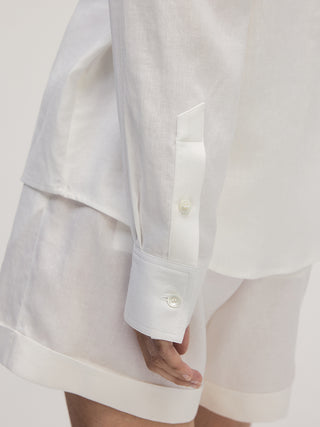 Linen Shirt _ Off-white