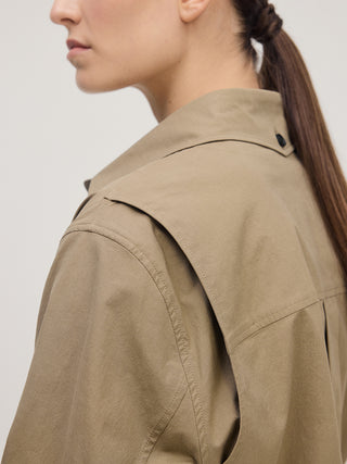 Classic Shacket _ Khaki