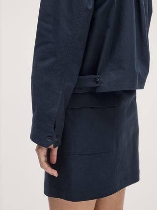 Waistband Skort _ Navy