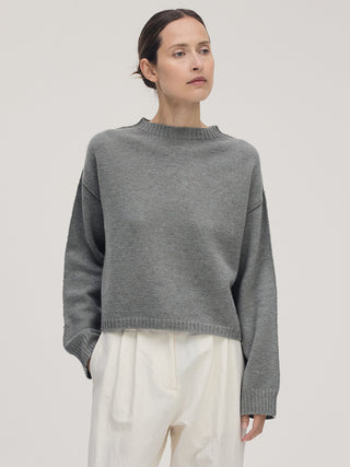 Crewneck Knit _ Ash Sage