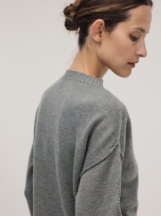 Crewneck Knit _ Ash Sage