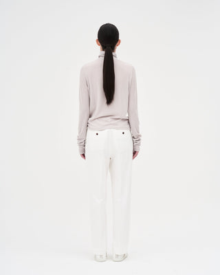 Cotton Pants _ White