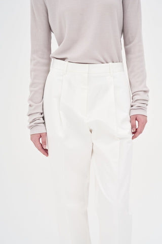 Cotton Pants _ White