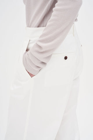 Cotton Pants _ White