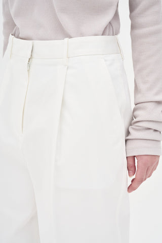 Cotton Pants _ White