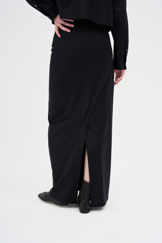 Maxi Long Skirt _ Black