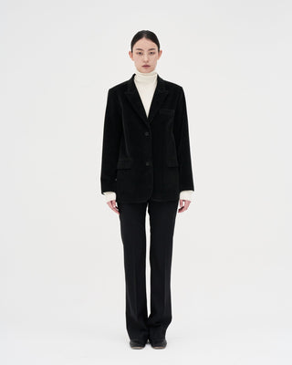 Corduroy Blazer _ Deep Green