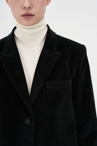 Corduroy Blazer _ Deep Green
