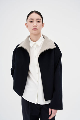 Bomber Jacket _ Navy