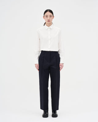 Cotton Pants _ Navy