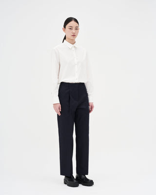 Cotton Pants _ Navy