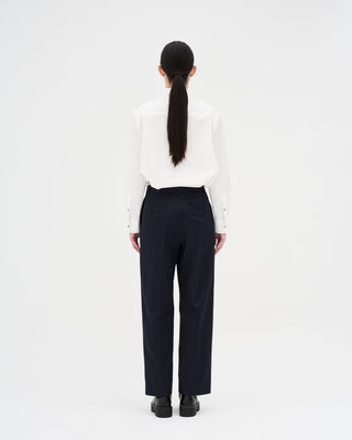 Cotton Pants _ Navy