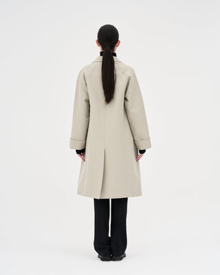 Cotton Trench Coat _ Light Taupe