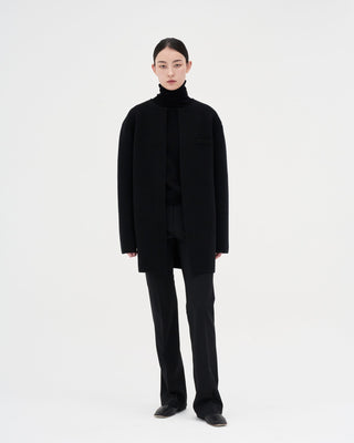 Knit Coat _ Black