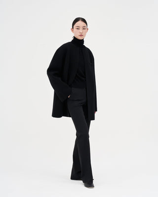 Knit Coat _ Black