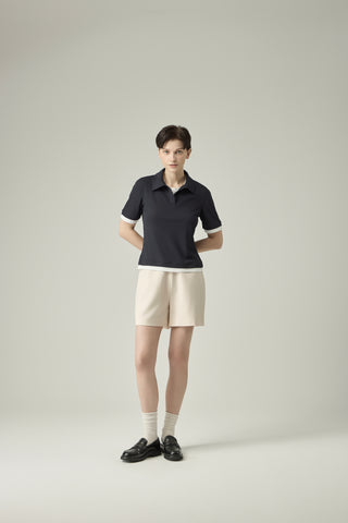 Tailored Shorts _ Dusty peach